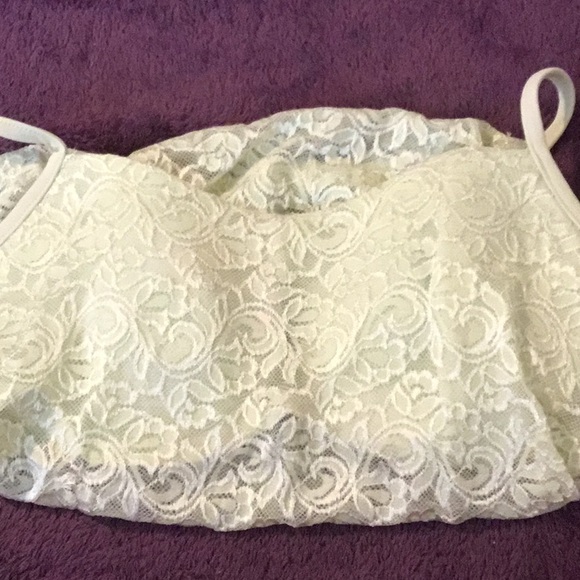 NWOT Vintage Susan Lucci light Green Lacy Tank Top - Picture 9 of 10